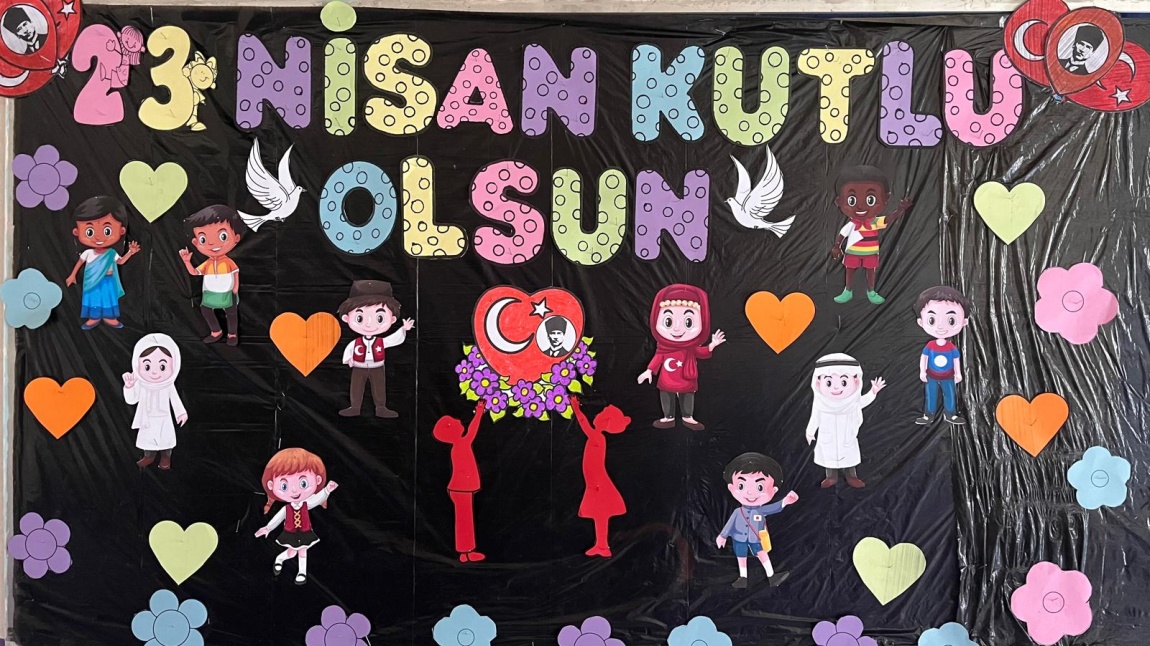 23 NİSAN İÇİN PANOLARIMIZI HAZIRLADIK